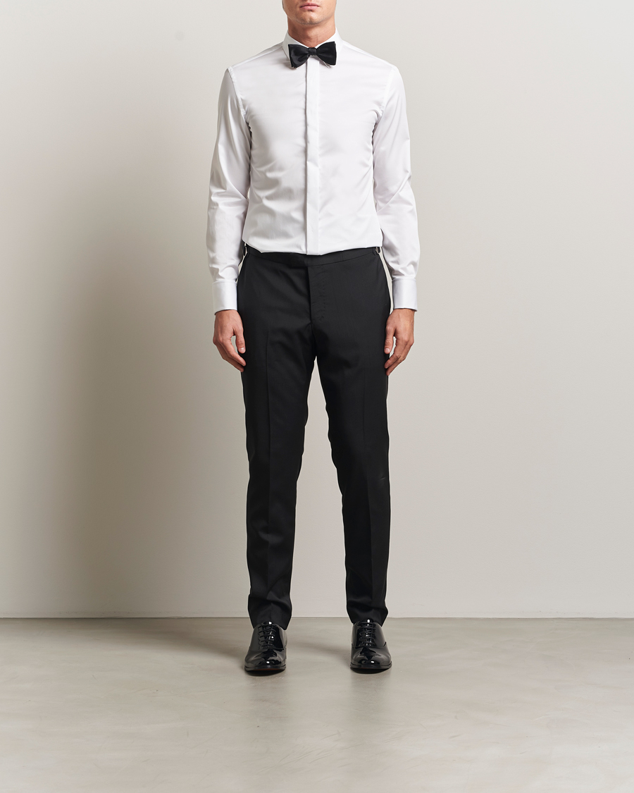 Herre | Skjorter | Tiger of Sweden | Adley Tuxedo Shirt Pure White
