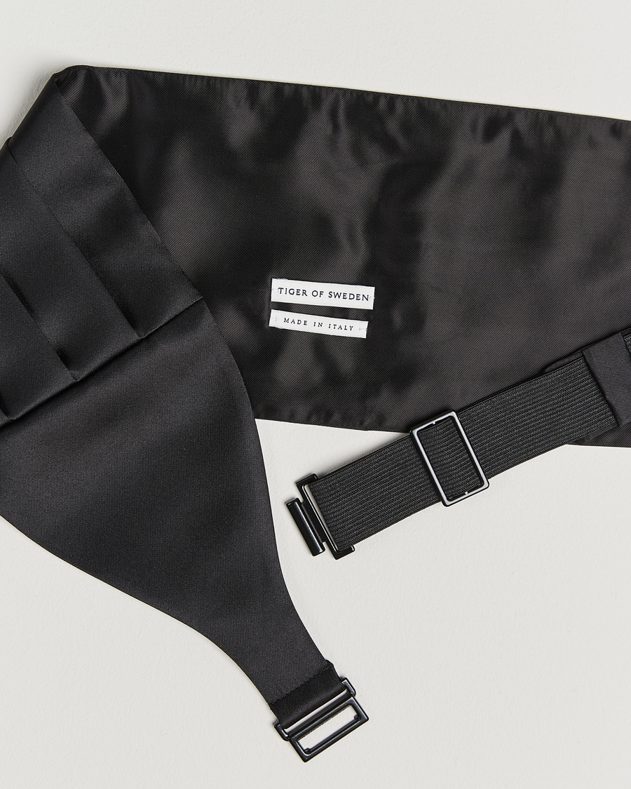 Herre | Sløyfer | Tiger of Sweden | Cummerbund Black