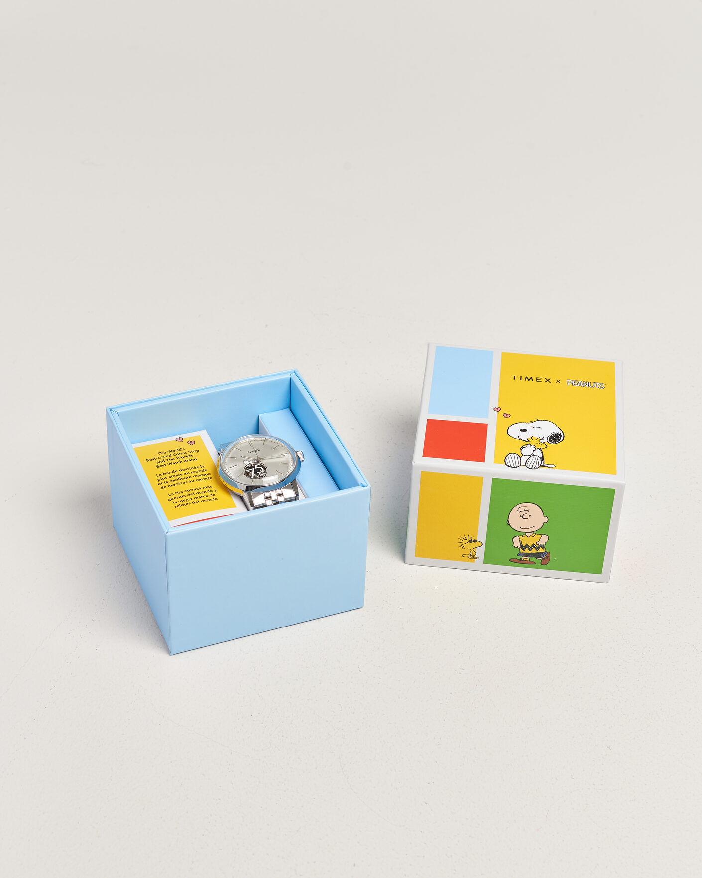 Herre | Timex Timex X Peanuts Snoopy Marlin Automatic 40mm Silver | Timex | X Peanuts Snoopy Marlin Automatic 40mm Silver