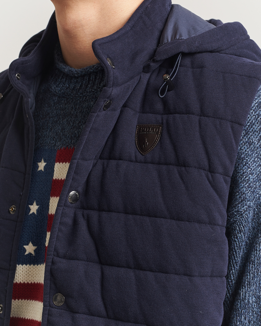 Herre | Vester | Polo Ralph Lauren | Double Knitted Vest RL Navy