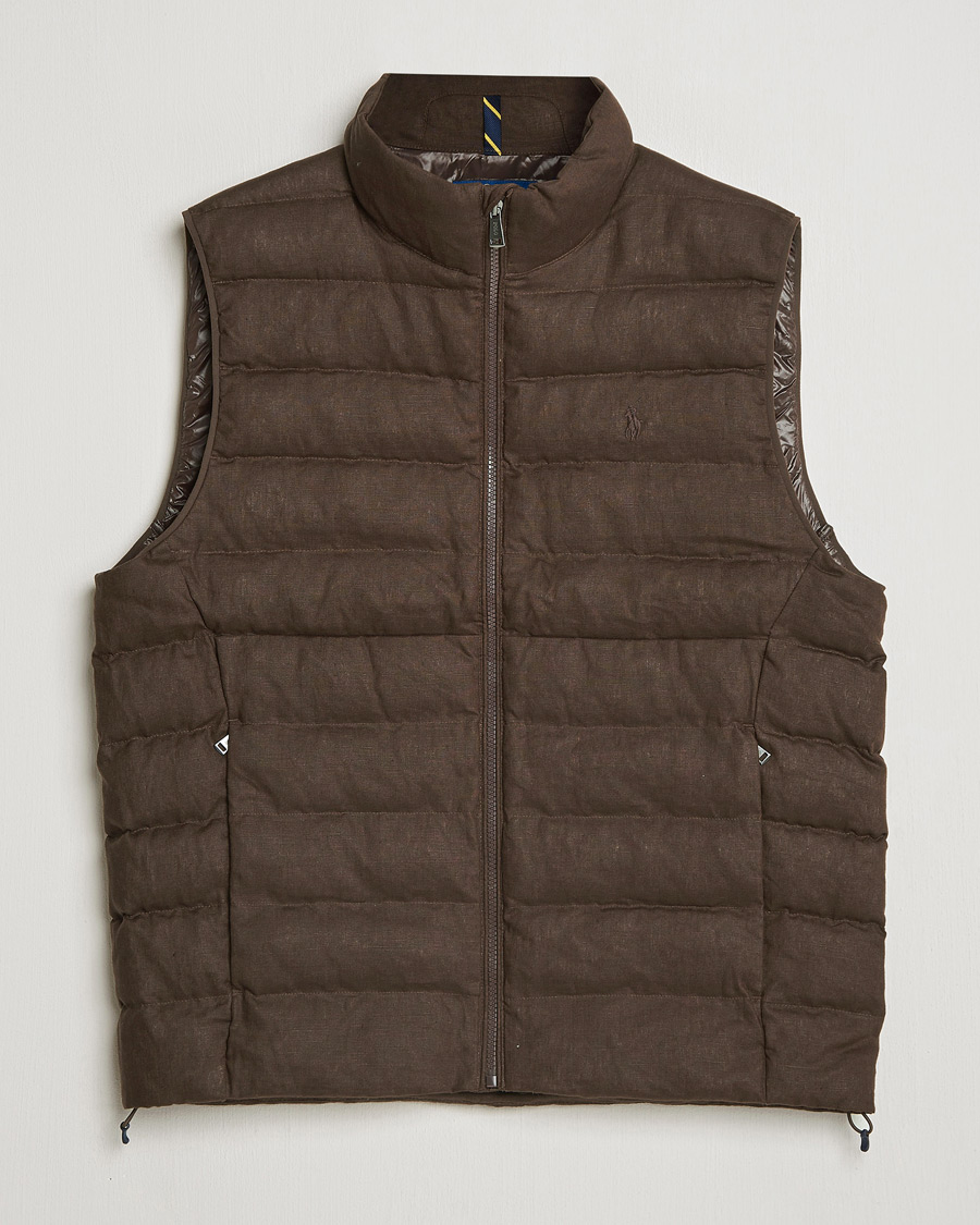 Herre | Vester | Polo Ralph Lauren | Colden Vest Nutmeg Brown