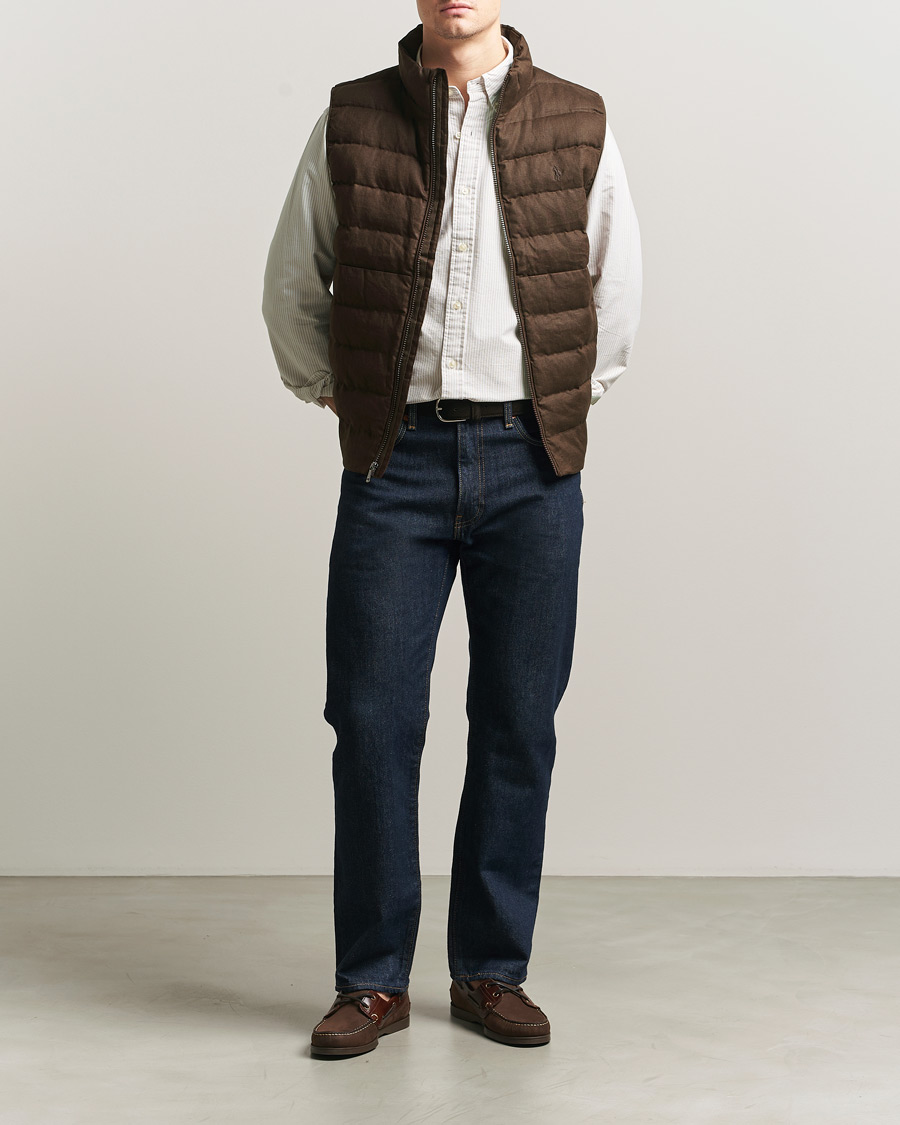 Herre | Vester | Polo Ralph Lauren | Colden Vest Nutmeg Brown