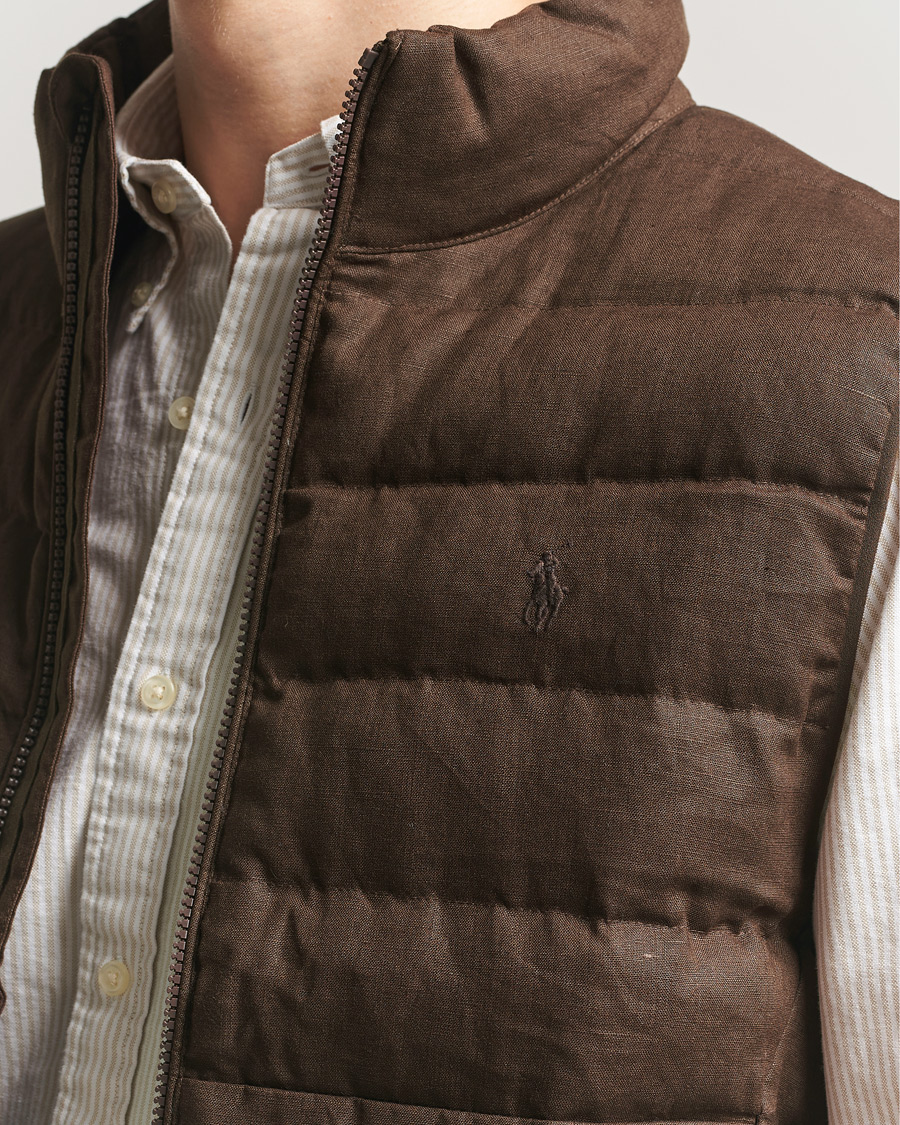 Herre | Vester | Polo Ralph Lauren | Colden Vest Nutmeg Brown