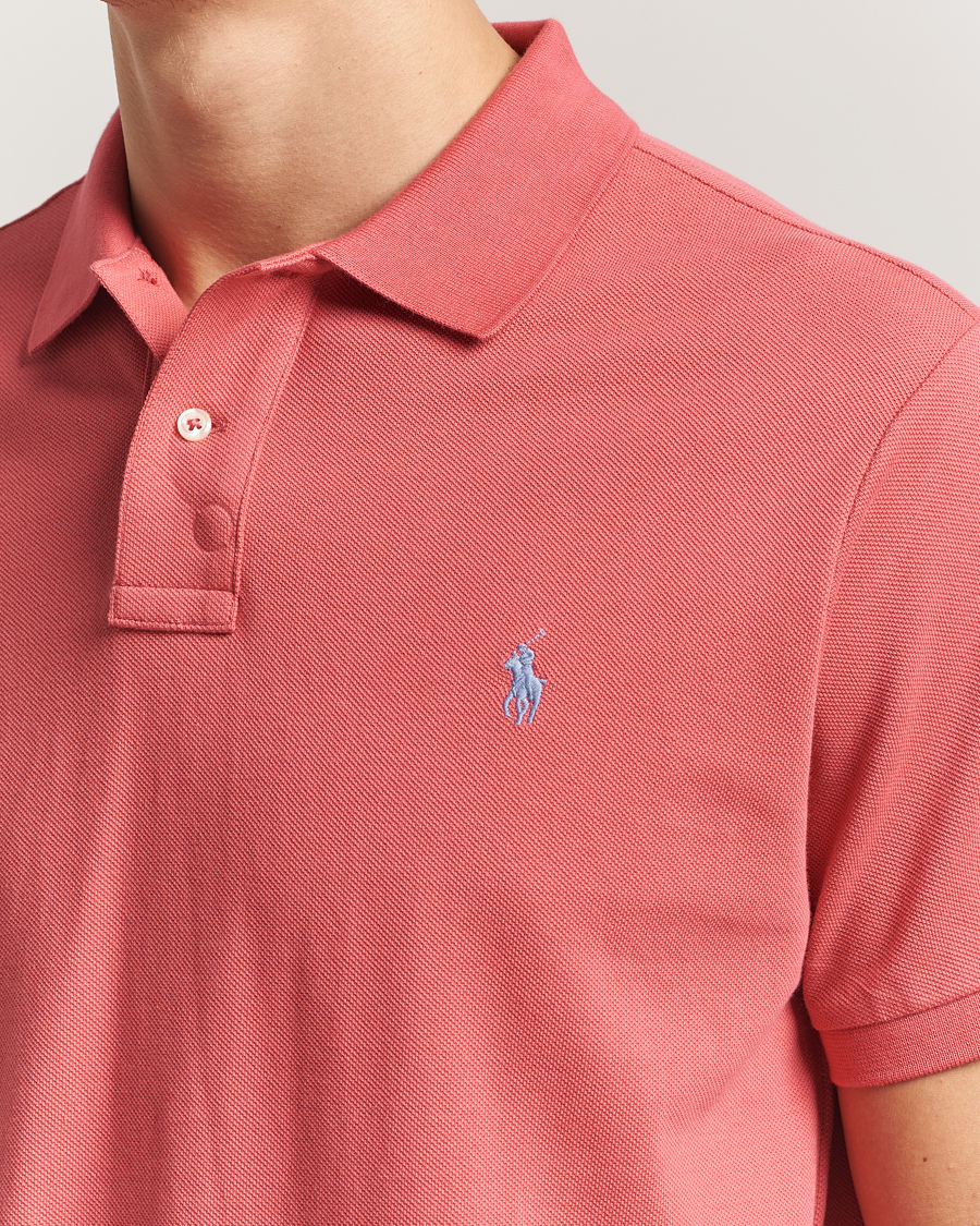 Herre | Pikéer | Polo Ralph Lauren | Custom Slim Fit Polo Red Sky