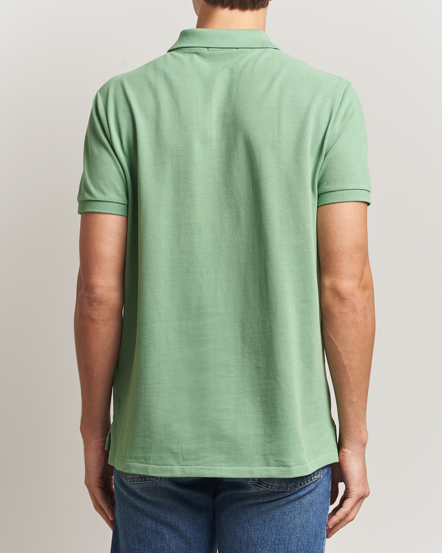 Herre | Pikéer | Polo Ralph Lauren | Custom Slim Fit Polo Outback Green
