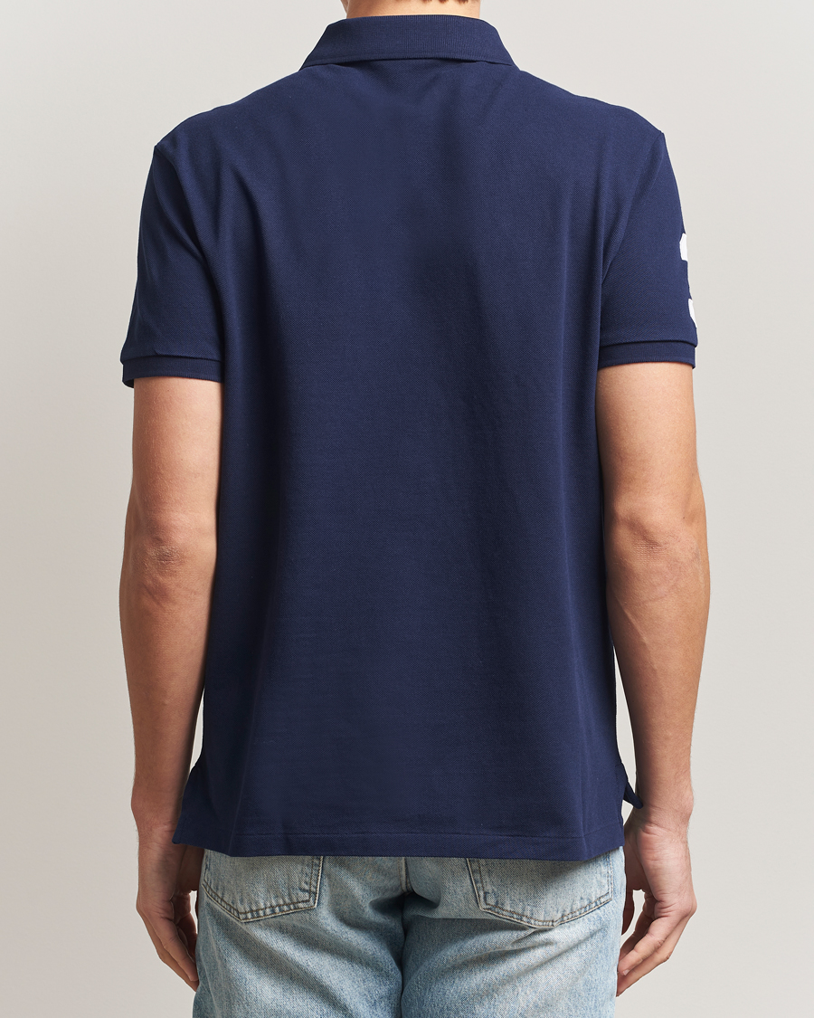 Herre | Pikéer | Polo Ralph Lauren | Custom Slim Fit Big Pony Polo Cruise Navy