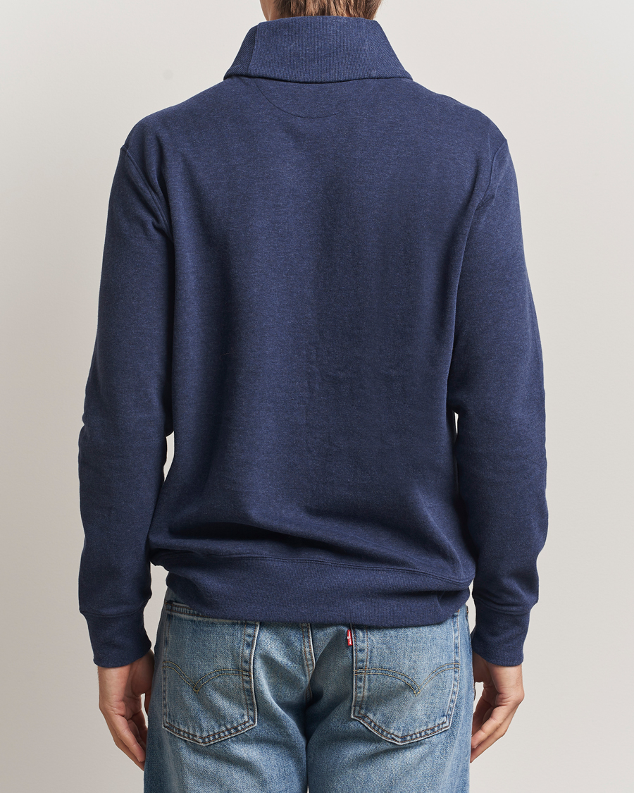 Herre | Gensere | Polo Ralph Lauren | Double Knitted Shawl Collar Sweater Navy Heather