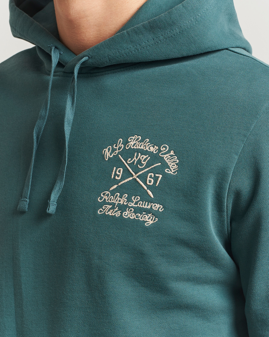 Herre | Gensere | Polo Ralph Lauren | Printed Hoodie Charter Green
