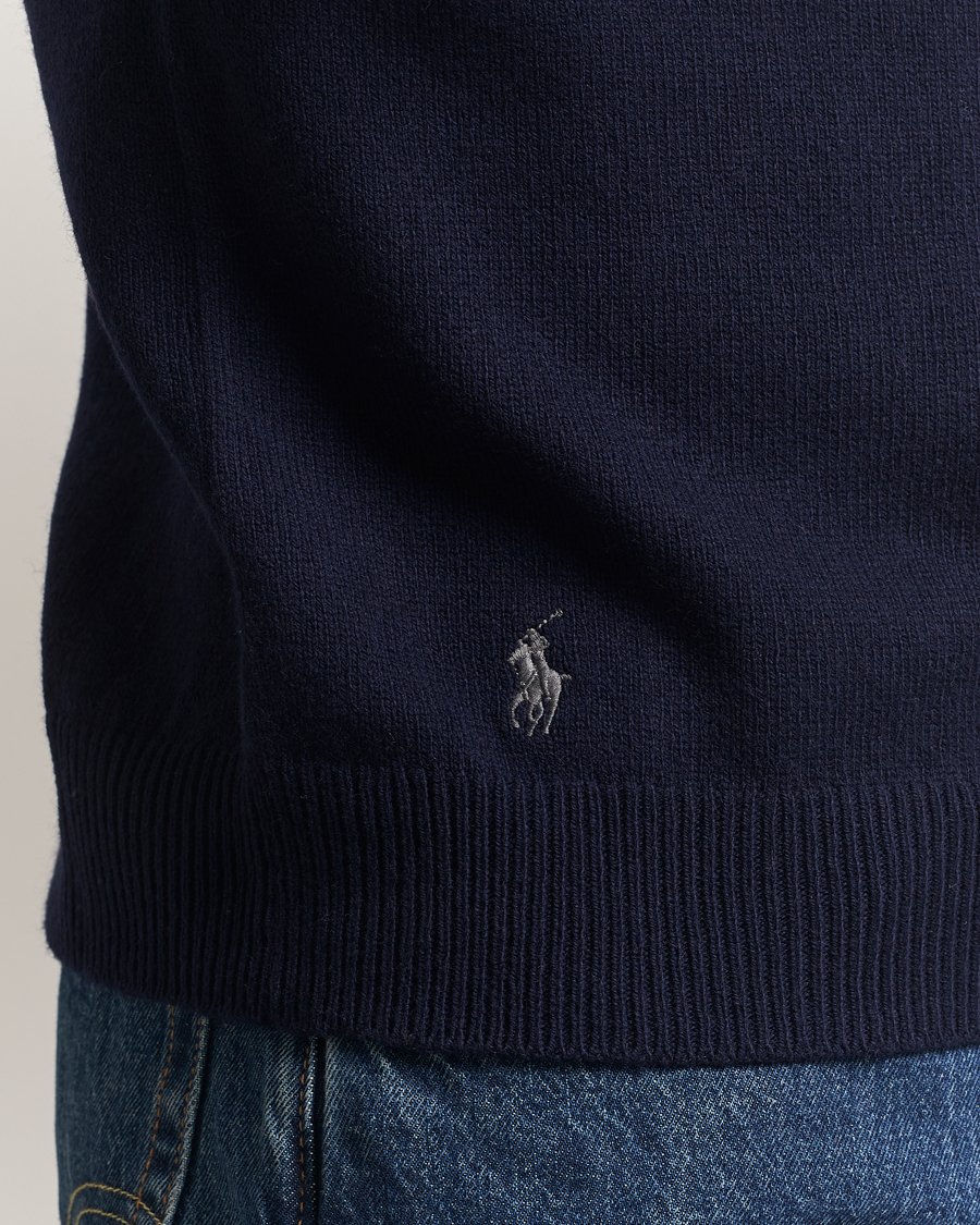 Herre | Gensere | Polo Ralph Lauren | Cotton/Wool Rollneck Hunter Navy