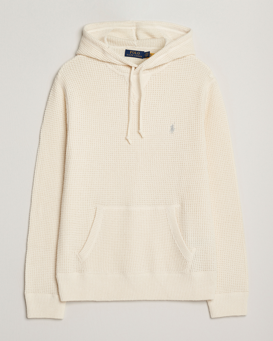 Herre | Gensere | Polo Ralph Lauren | Cotton/Wool Hoodie Andover Cream