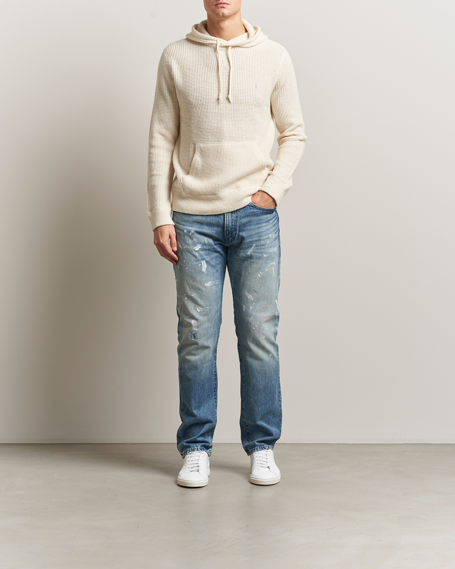 Herre | Gensere | Polo Ralph Lauren | Cotton/Wool Hoodie Andover Cream