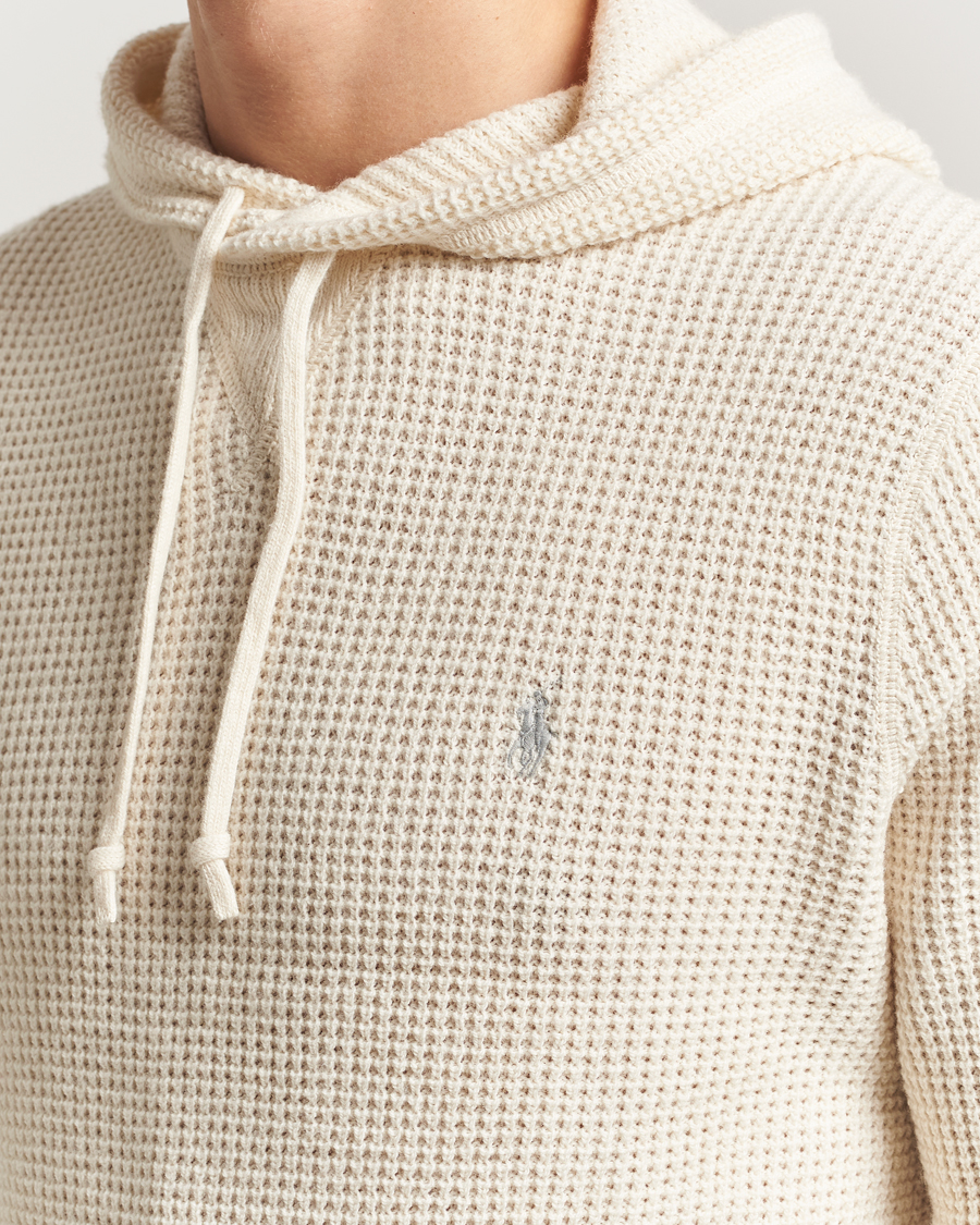 Herre | Gensere | Polo Ralph Lauren | Cotton/Wool Hoodie Andover Cream