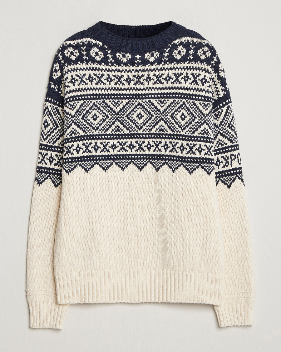 Herre | Gensere | Polo Ralph Lauren | Cotton/Cashmere Sweater Cream Combo