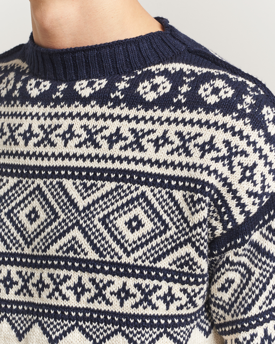 Herre | Gensere | Polo Ralph Lauren | Cotton/Cashmere Sweater Cream Combo