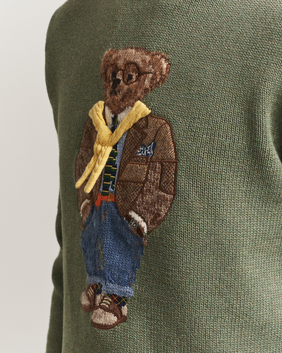 Herre | Gensere | Polo Ralph Lauren | Cotton/Cashmere Bear Sweater Lovette Heather