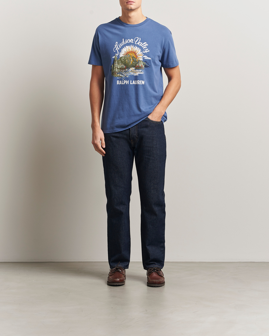 Herre | T-Shirts | Polo Ralph Lauren | Printed T-Shirt Old Royal