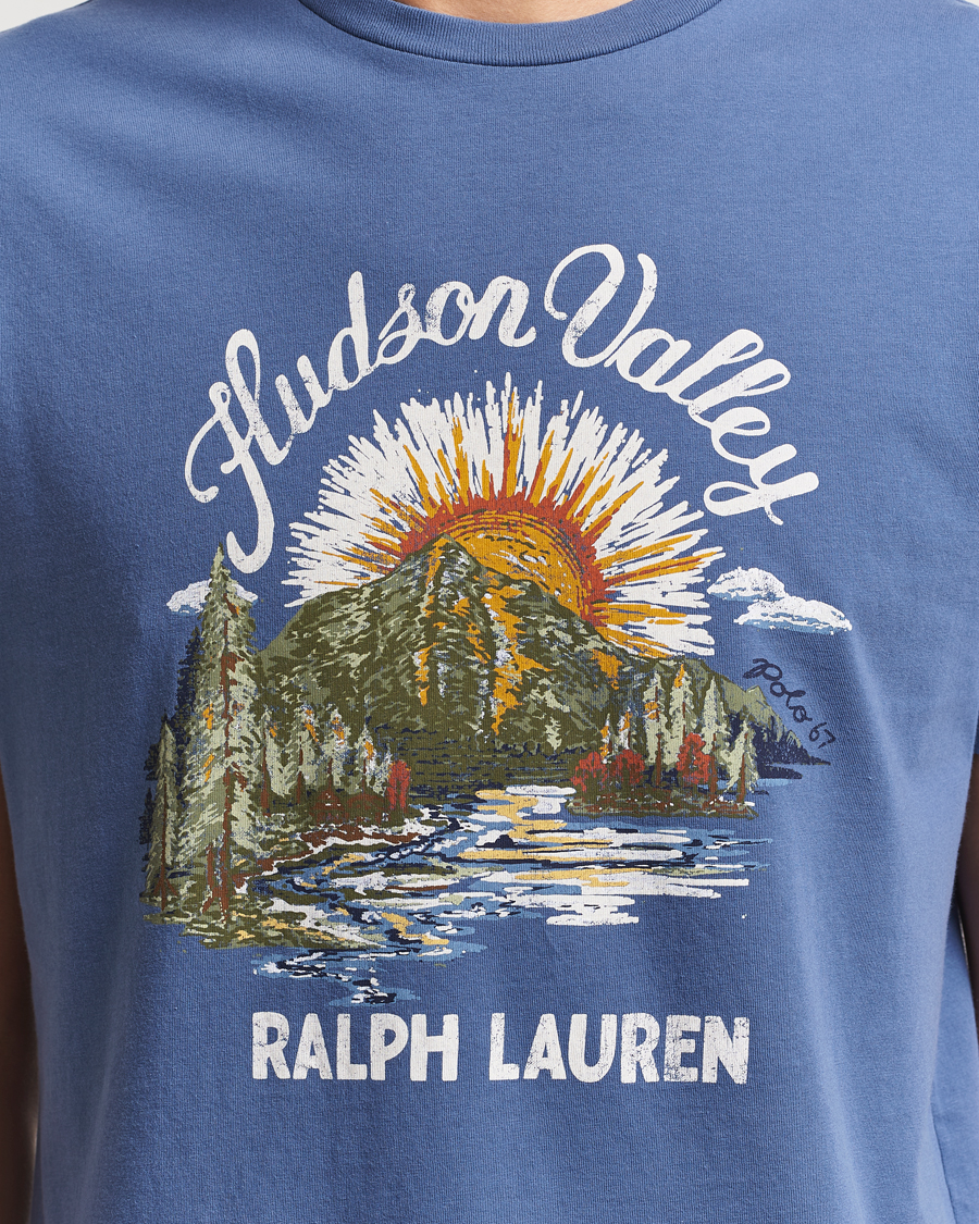Herre | T-Shirts | Polo Ralph Lauren | Printed T-Shirt Old Royal