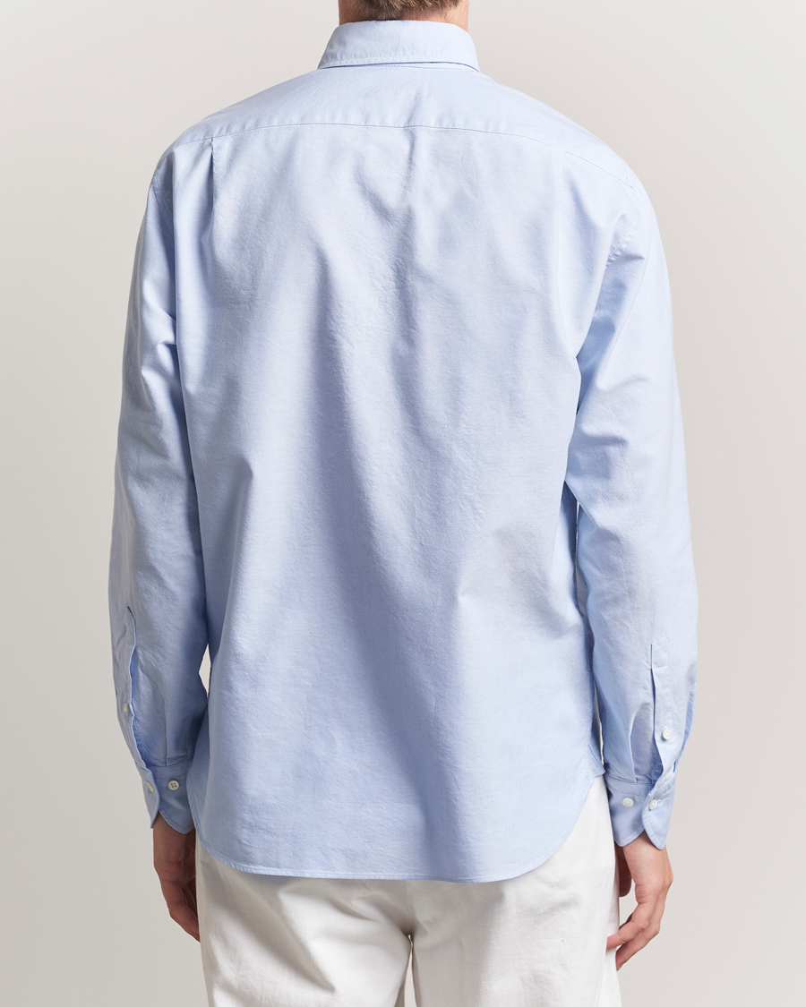 Herre | Skjorter | Stenströms | Regular Fit Oxford Shirt Light Blue
