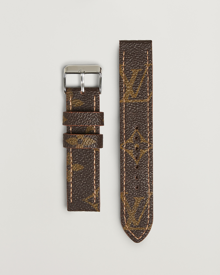 Herre | Care with Carl Watch Strap Re-made Louis Vuitton Monogram | Care with Carl | Watch Strap Re-made Louis Vuitton Monogram