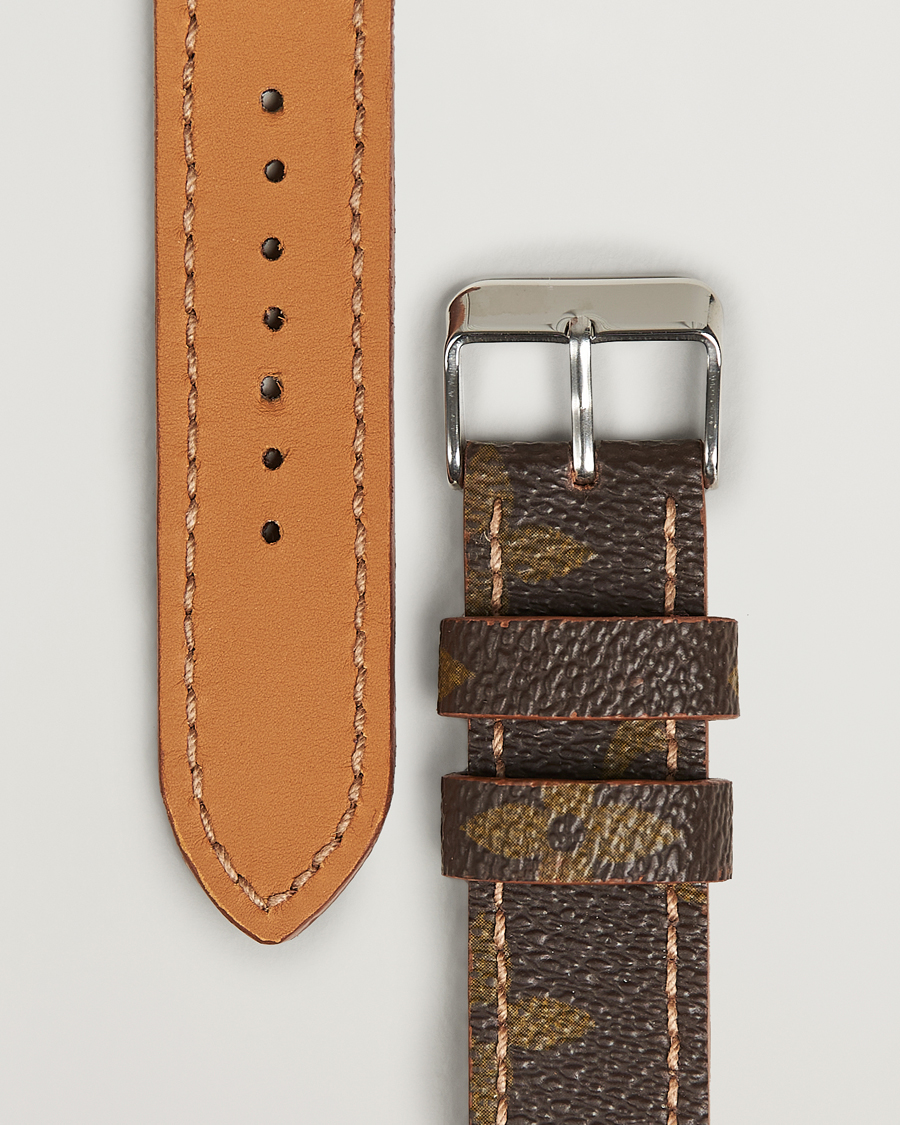 Herre | Care with Carl Watch Strap Re-made Louis Vuitton Monogram | Care with Carl | Watch Strap Re-made Louis Vuitton Monogram