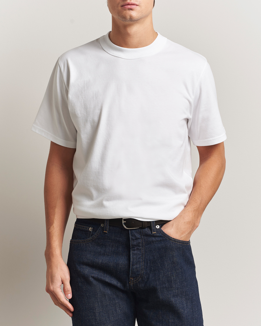 Herre | T-Shirts | Armor Lux for Care of Carl | Armor-lux 2-Pack Heritage Callac T-Shirt White/White