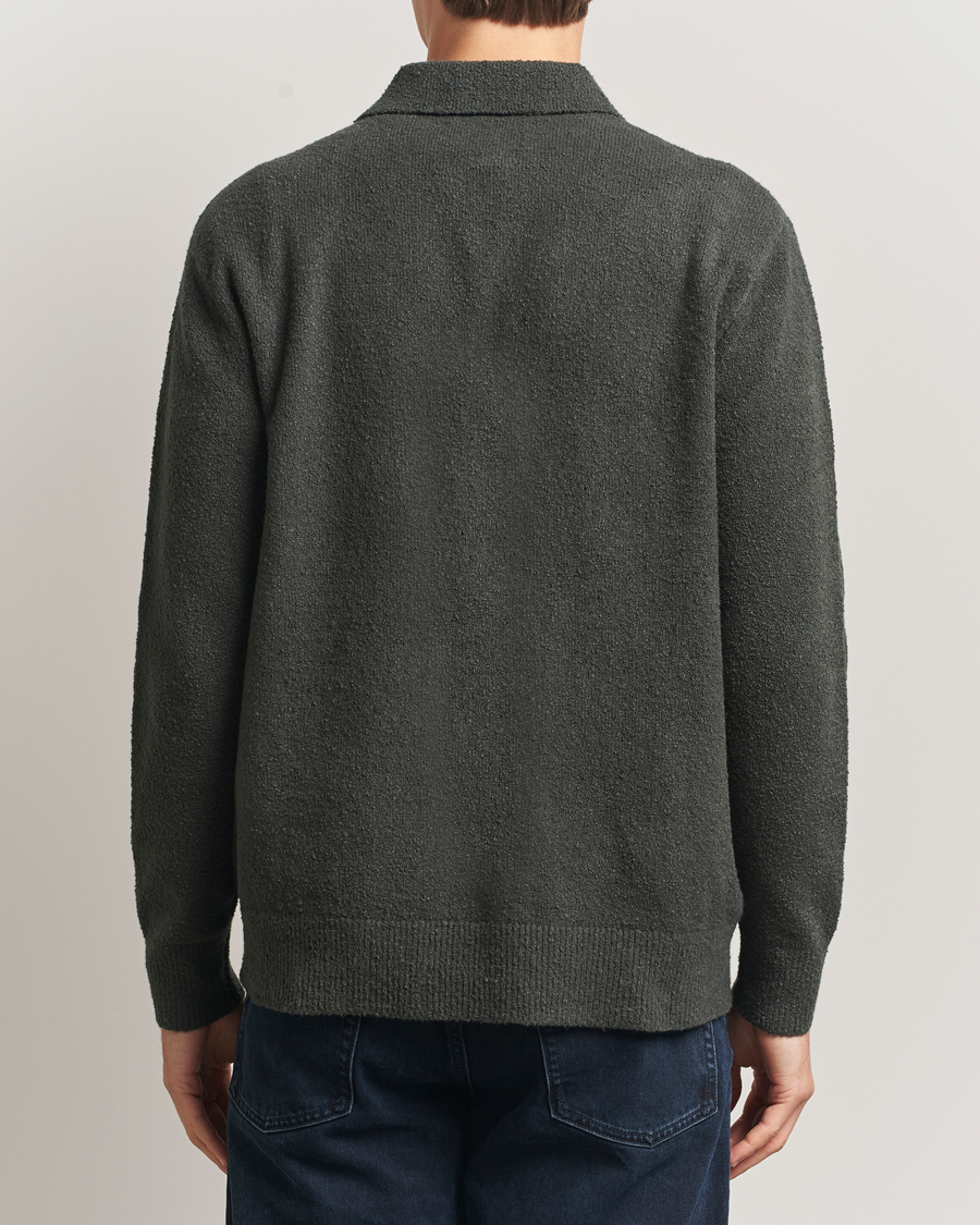 Herre | Gensere | Samsøe Samsøe | Nino Knitted Polo Dark Evergreen