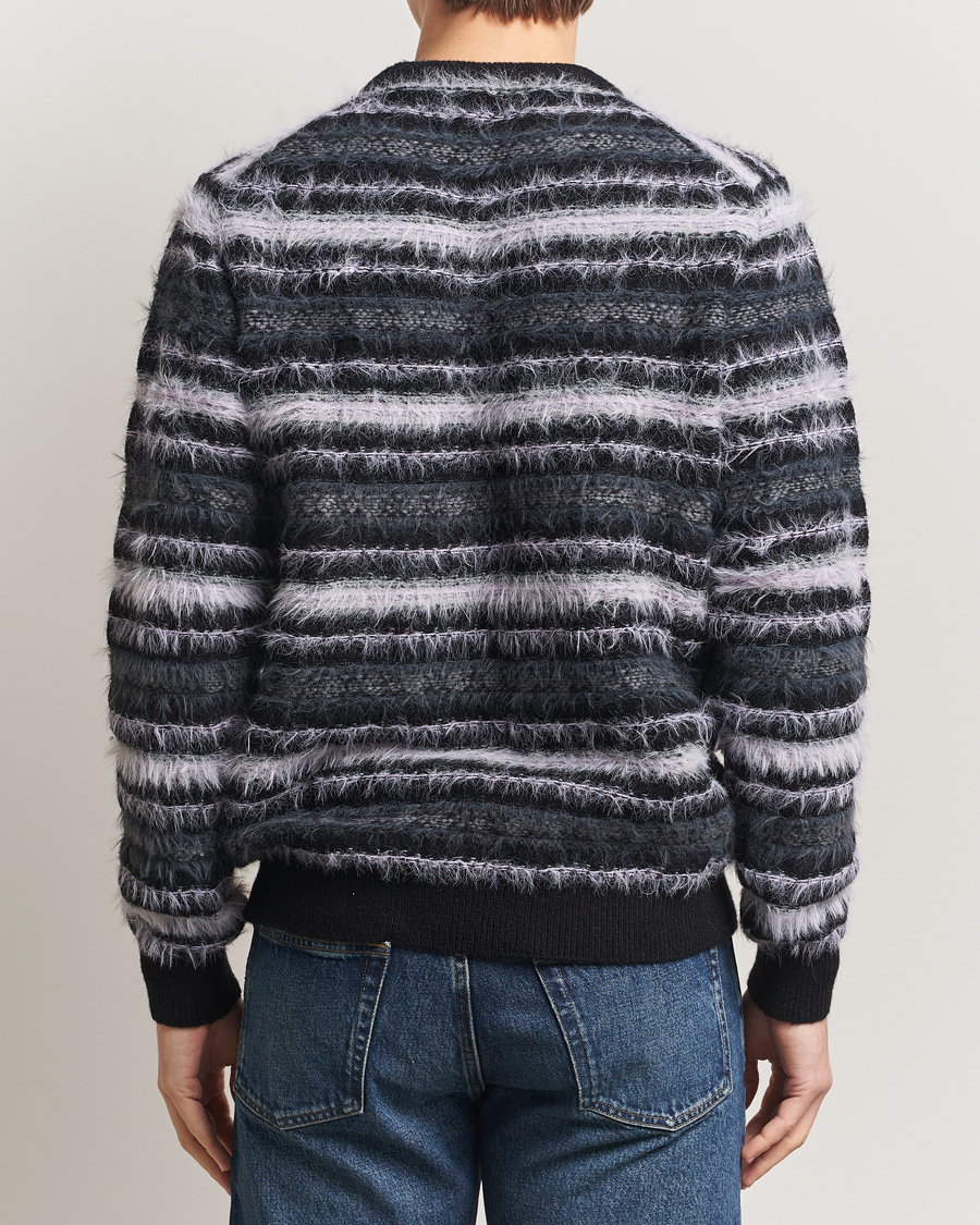 Herre | Gensere | Samsøe Samsøe | Finnley Striped Knitted Sweater Black Multi
