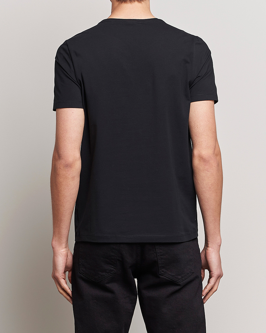 Herre | T-Shirts | Oscar Jacobson | Kyran Cotton T-Shirt Black