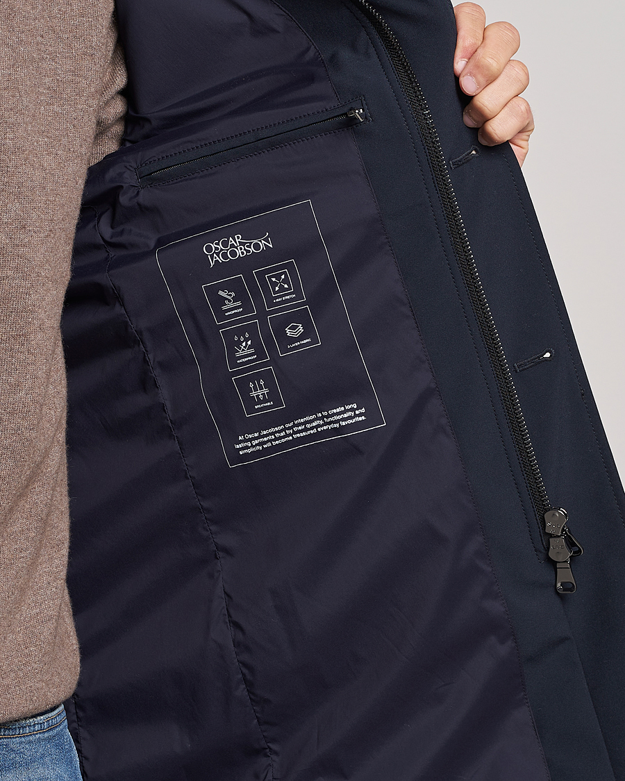 Herre | Jakker | Oscar Jacobson | Johnson Coat Navy