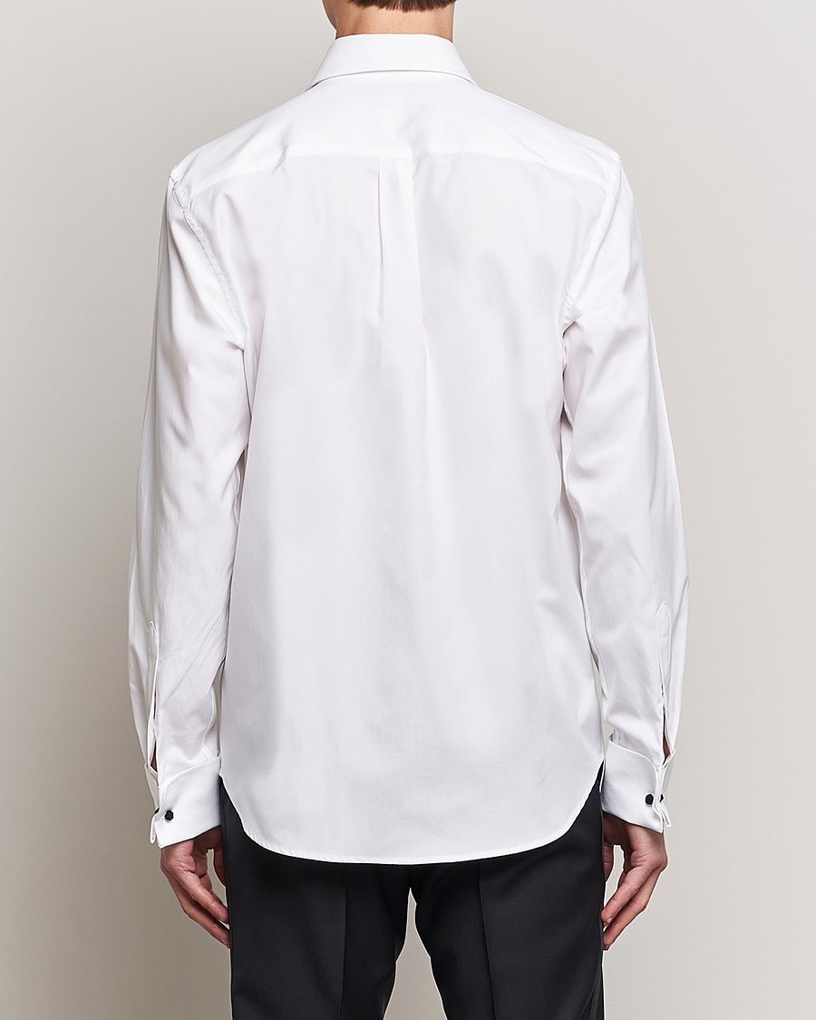 Herre | Skjorter | Oscar Jacobson | Reg Fit Cut Away Tuxedo Double Cuff White