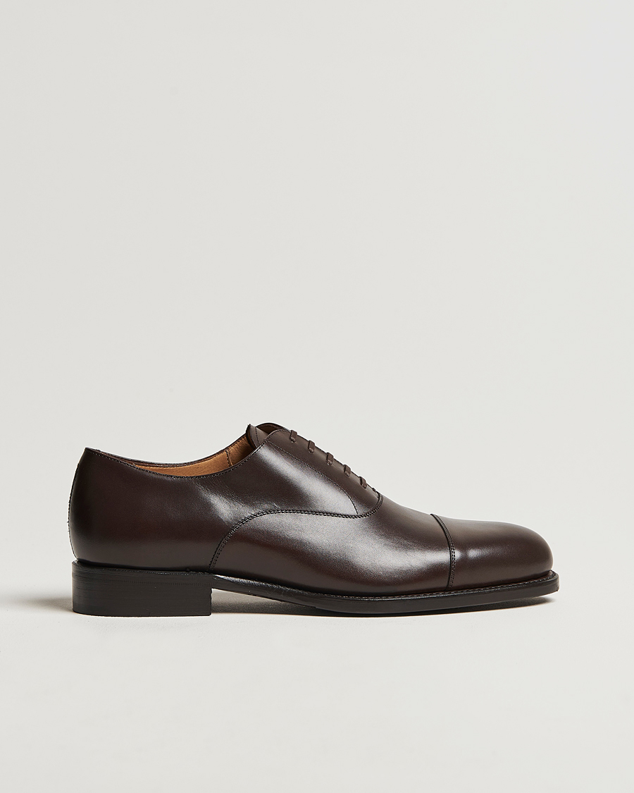 Herre | Oxfords | Oscar Jacobson | Oxford Shoes Dark Mud Brown