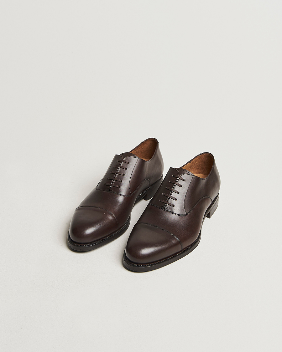 Herre | Oxfords | Oscar Jacobson | Oxford Shoes Dark Mud Brown