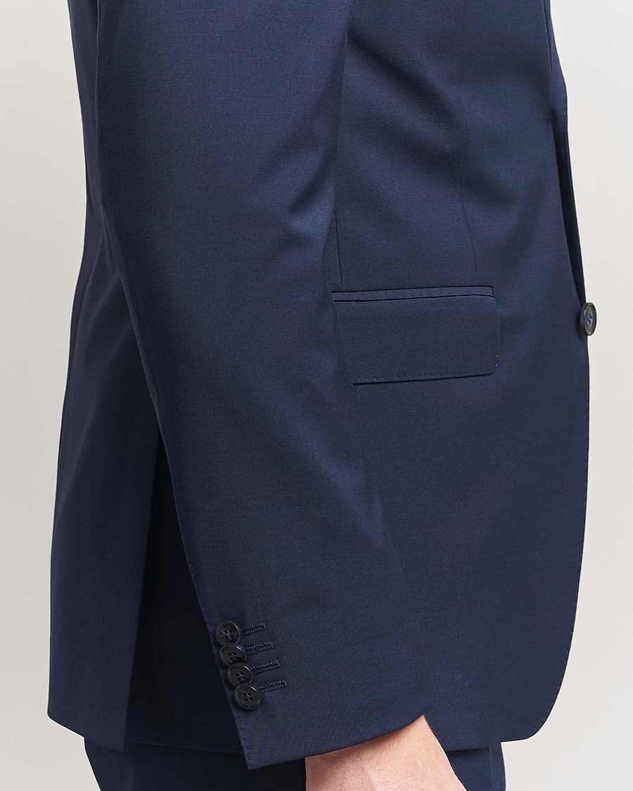 Herre | Dressjakker | Oscar Jacobson | Ego Wool Blend Blazer Navy