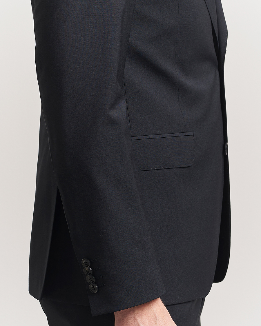 Herre | Dressjakker | Oscar Jacobson | Ego Wool Blend Blazer Black