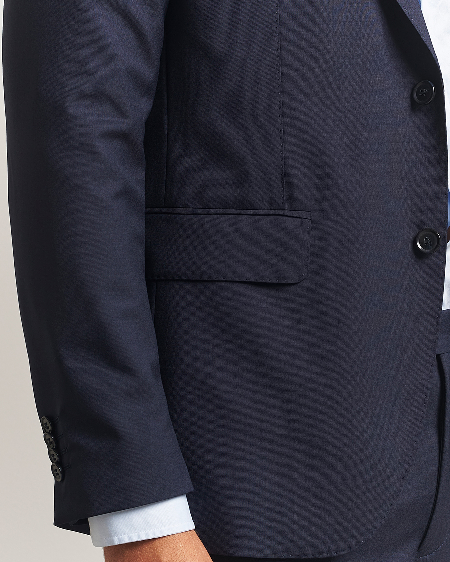 Herre | Dressjakker | Oscar Jacobson | Ego Wool Blazer Blue