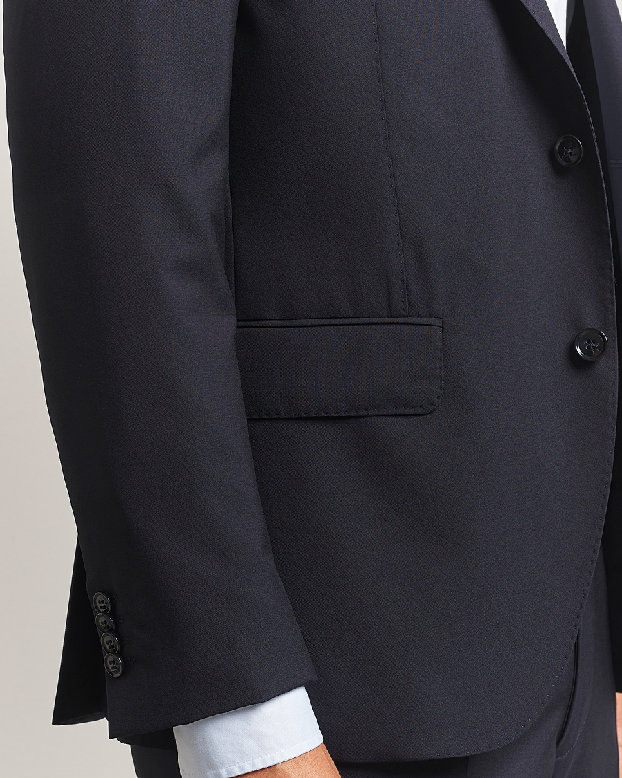 Herre | Dressjakker | Oscar Jacobson | Fogerty Wool Blazer Navy