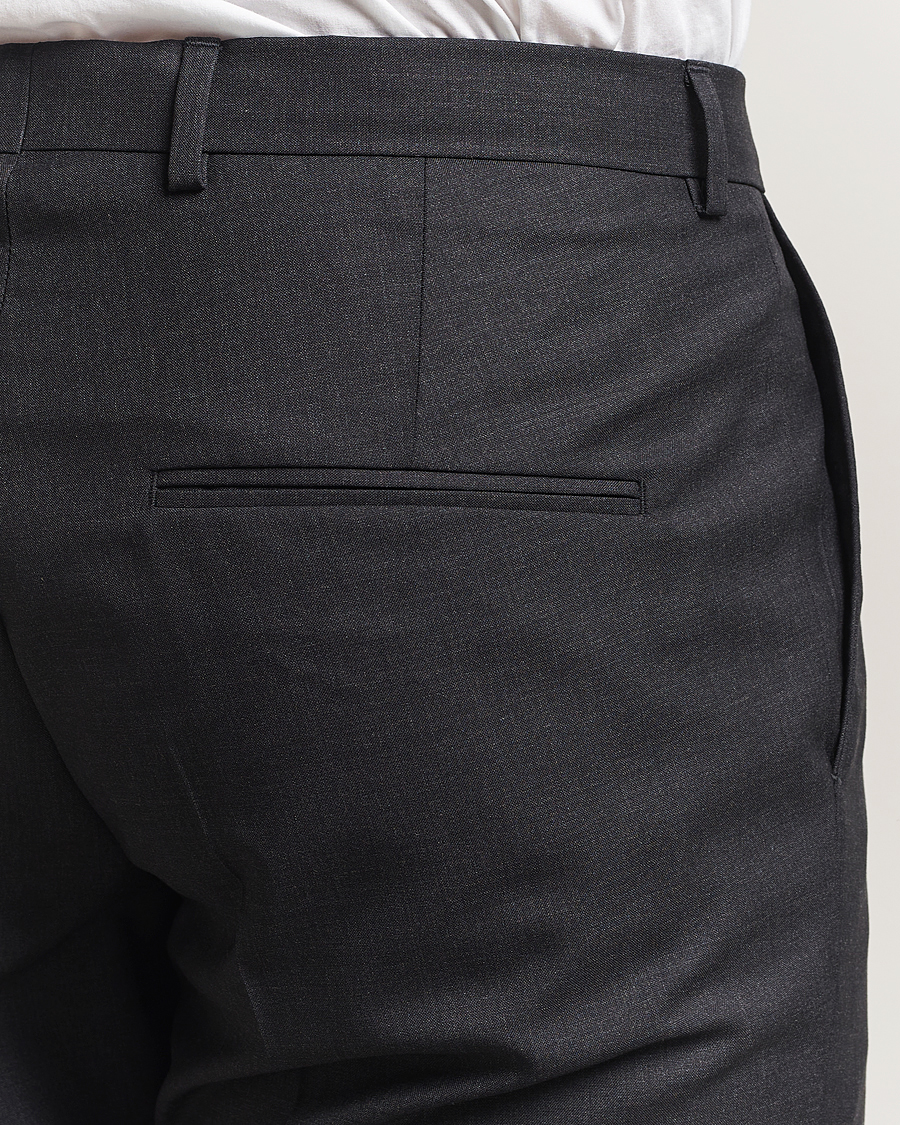 Herre | Bukser | Oscar Jacobson | Dandy Wool Trousers Grey