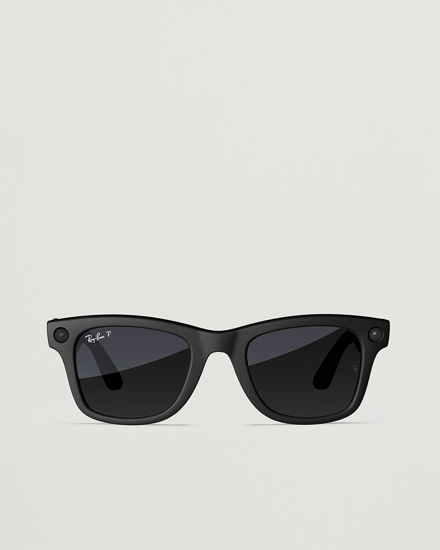 Herre | Solbriller | Ray-Ban | Wayfarer Meta 50 Sunglasses Matte Black