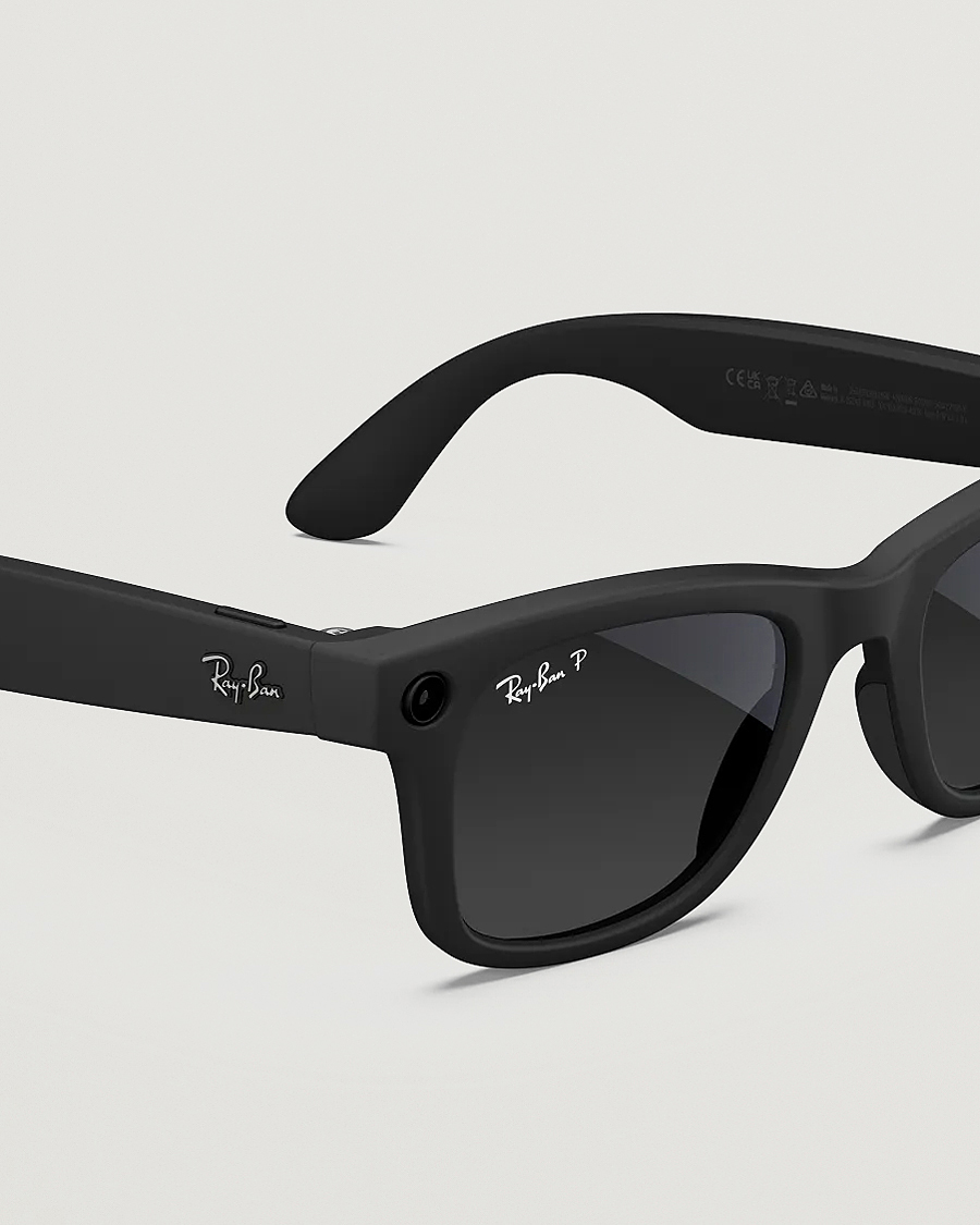 Herre | Solbriller | Ray-Ban | Wayfarer Meta 50 Sunglasses Matte Black