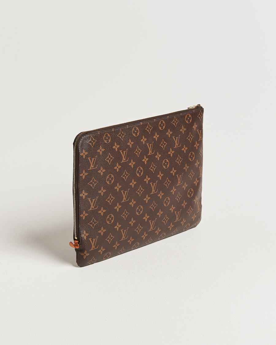 Herre | Pre-Owned & Vintage Bags | Louis Vuitton Pre-Owned | Posh Document Bag Monogram