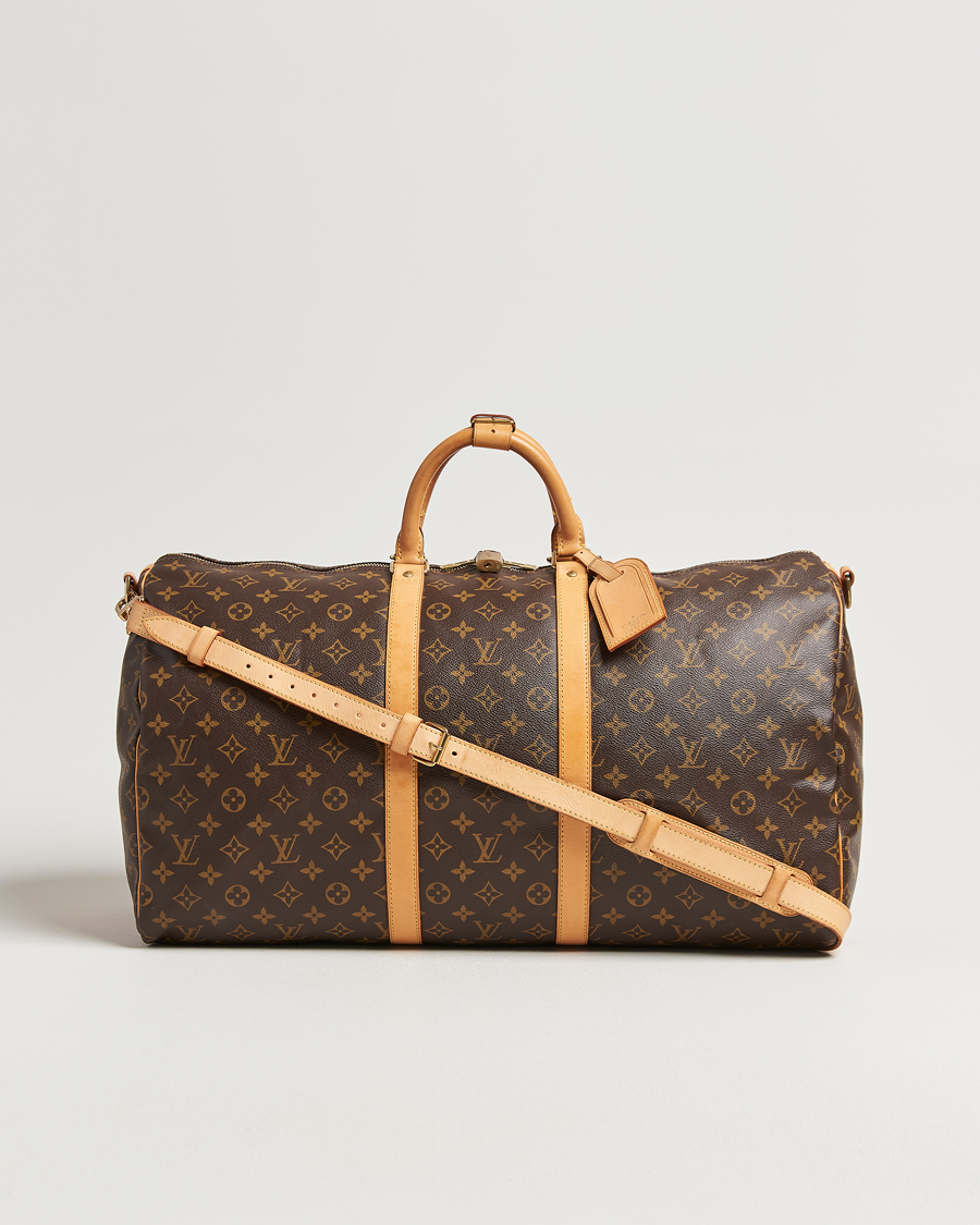 Herre | Pre-Owned & Vintage Bags | Louis Vuitton Pre-Owned | Keepall Bandouliére 55 Monogram