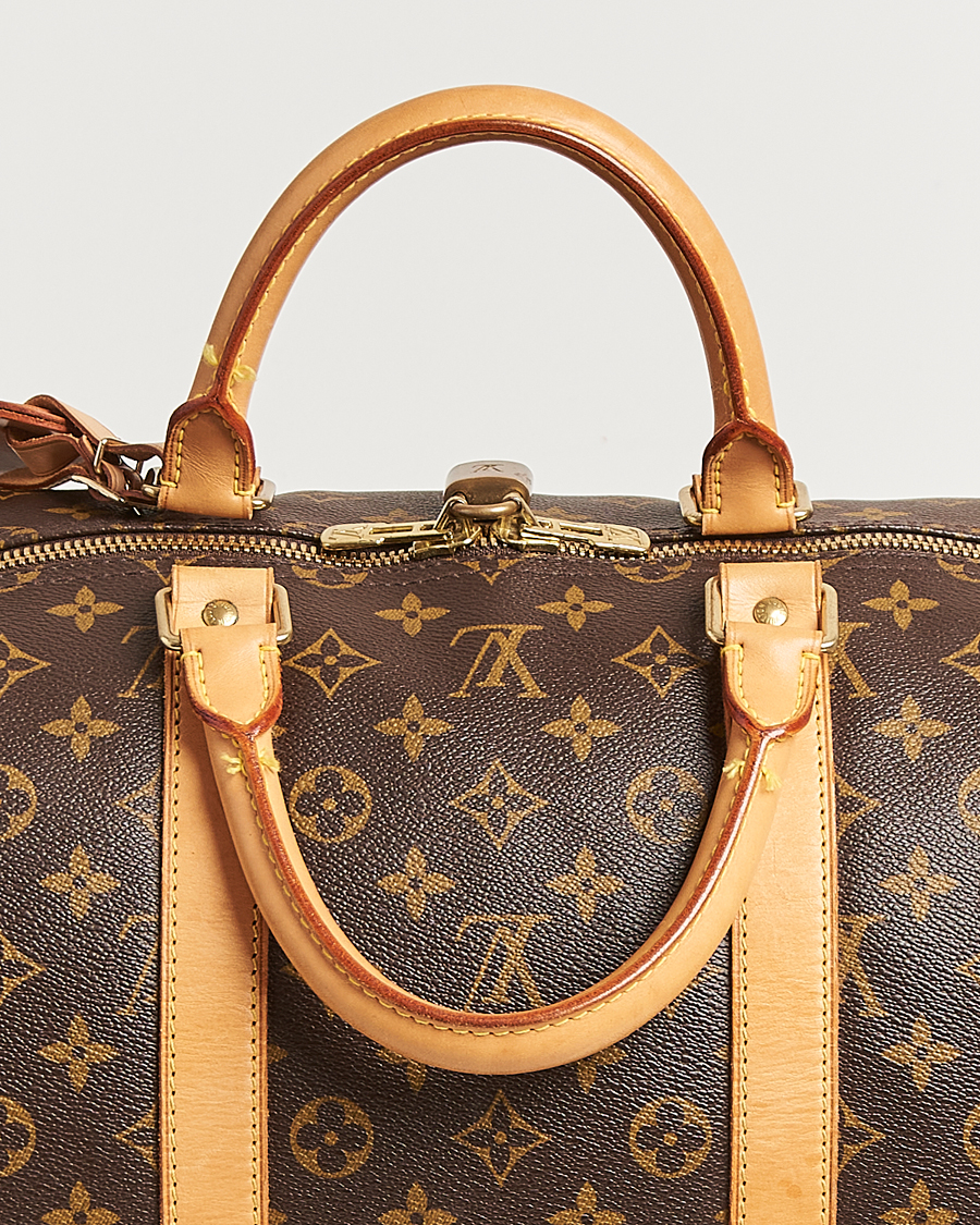 Herre | Pre-Owned & Vintage Bags | Louis Vuitton Pre-Owned | Keepall Bandouliére 55 Monogram