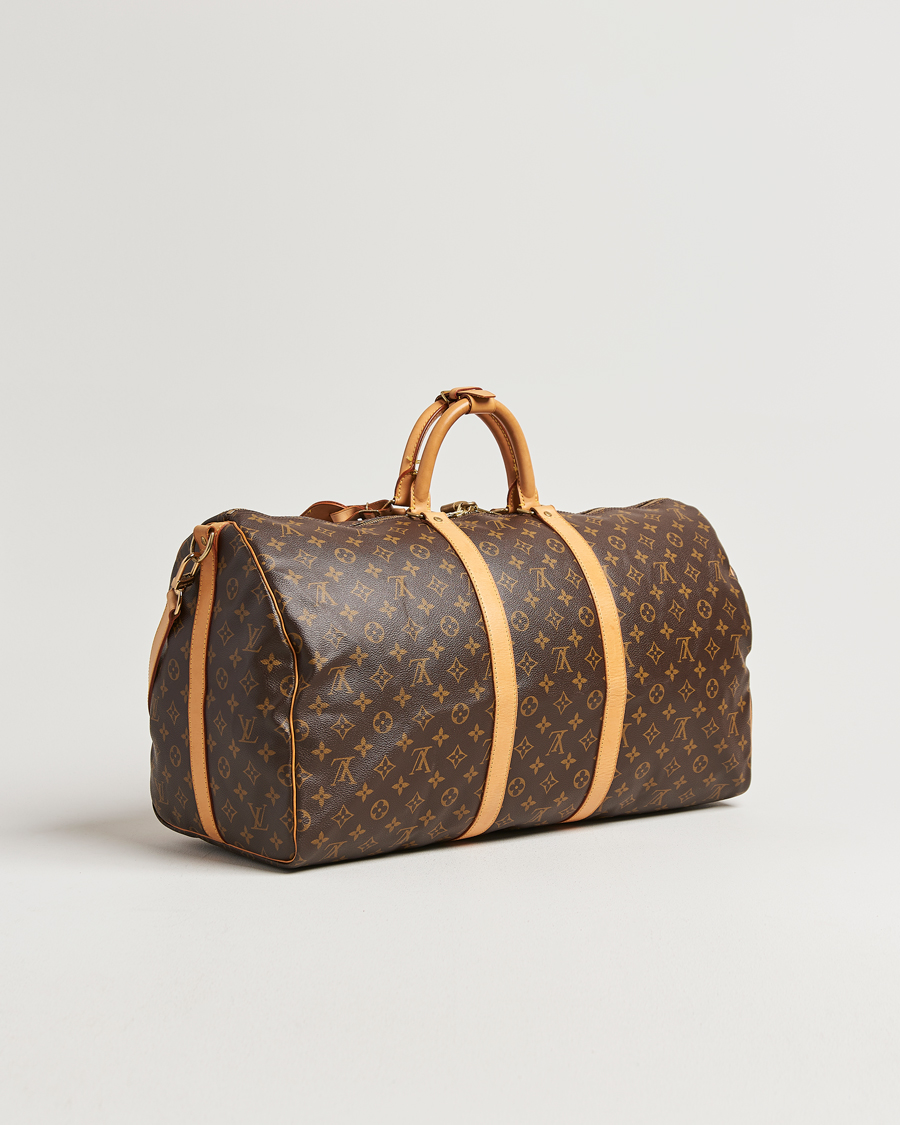 Herre | Pre-Owned & Vintage Bags | Louis Vuitton Pre-Owned | Keepall Bandouliére 55 Monogram