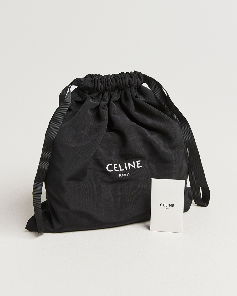Herre | Pre-Owned & Vintage Bags | Celine Pre-Owned | Trio Bag Medium Leather Black