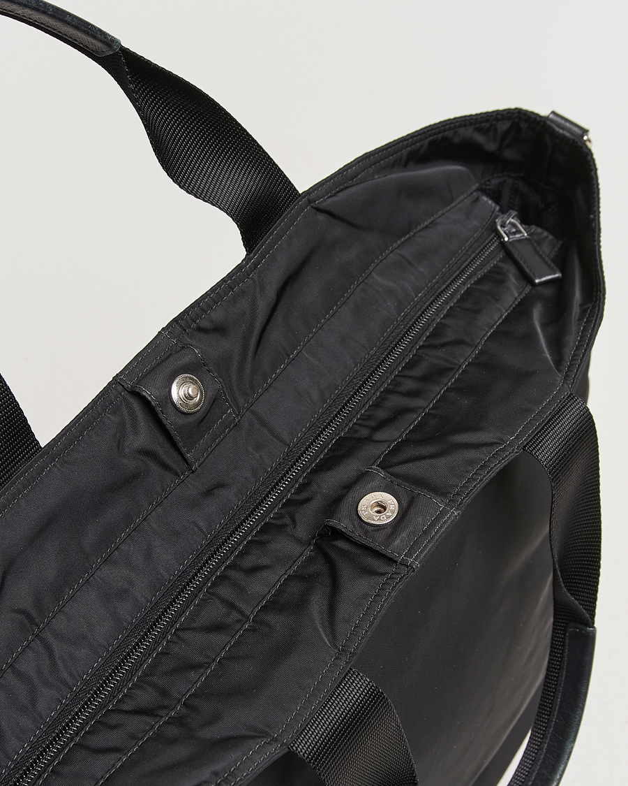 Herre | Pre-Owned & Vintage Bags | Prada Pre-Owned | 2 Way Boston Bag Tessuto Nylon Black