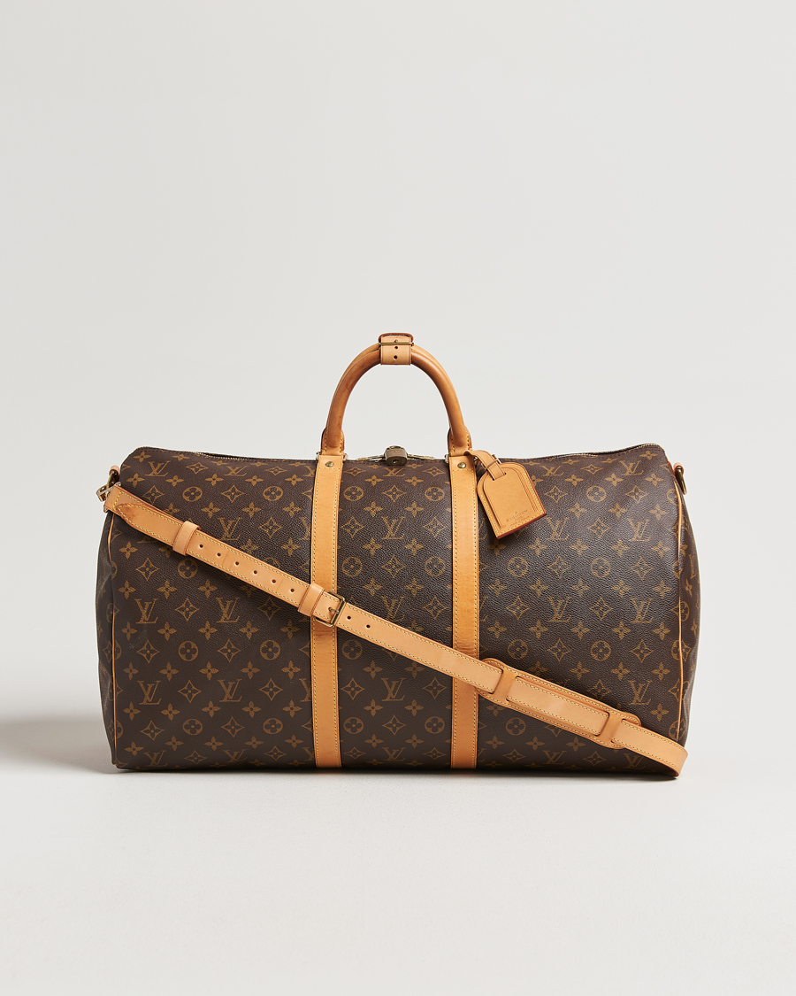 Herre | Pre-Owned & Vintage Bags | Louis Vuitton Pre-Owned | Keepall Bandouliére 55 Monogram