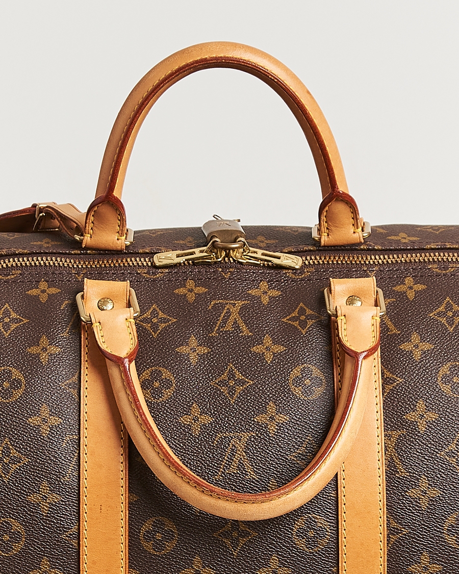 Herre | Pre-Owned & Vintage Bags | Louis Vuitton Pre-Owned | Keepall Bandouliére 55 Monogram
