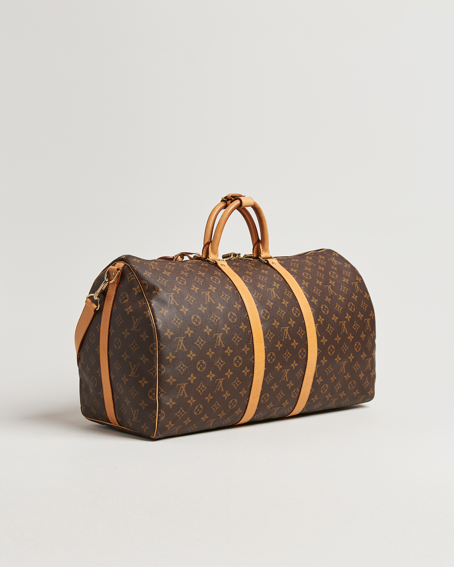 Herre | Pre-Owned & Vintage Bags | Louis Vuitton Pre-Owned | Keepall Bandouliére 55 Monogram