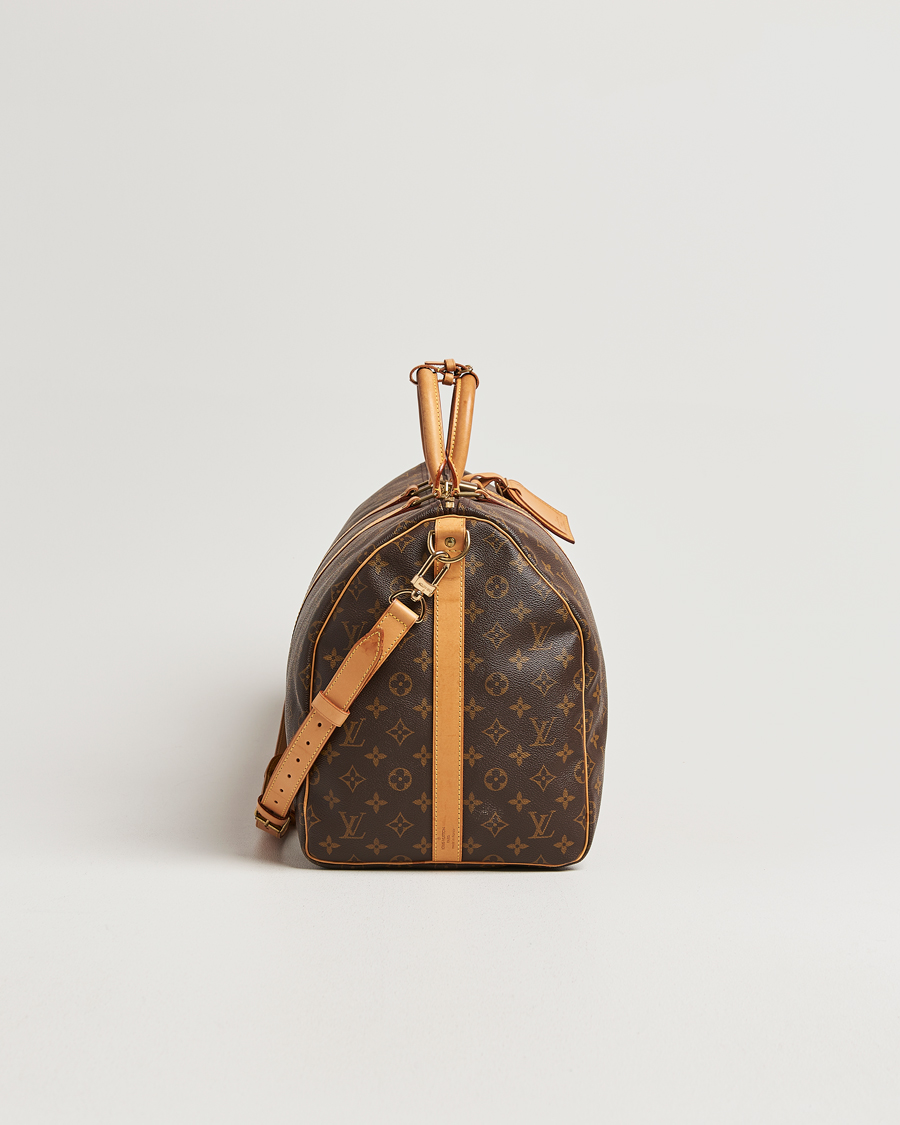 Herre | Pre-Owned & Vintage Bags | Louis Vuitton Pre-Owned | Keepall Bandouliére 55 Monogram