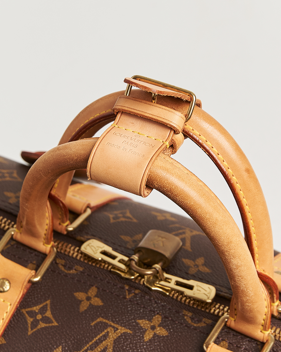 Herre | Pre-Owned & Vintage Bags | Louis Vuitton Pre-Owned | Keepall Bandouliére 55 Monogram